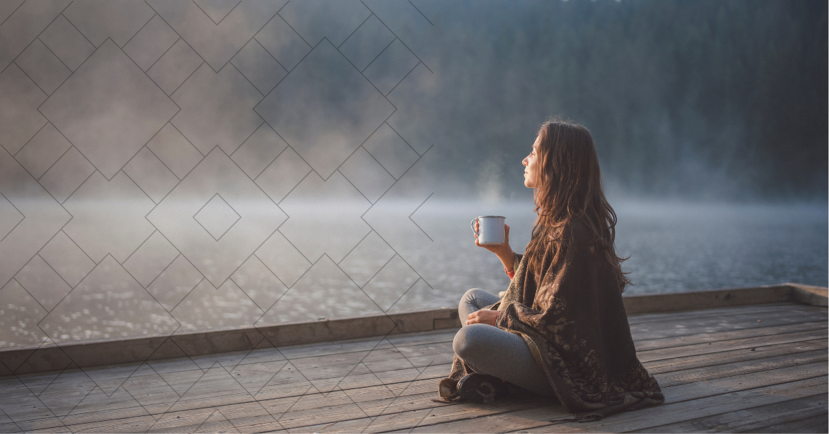 relaxation with a cup of tea